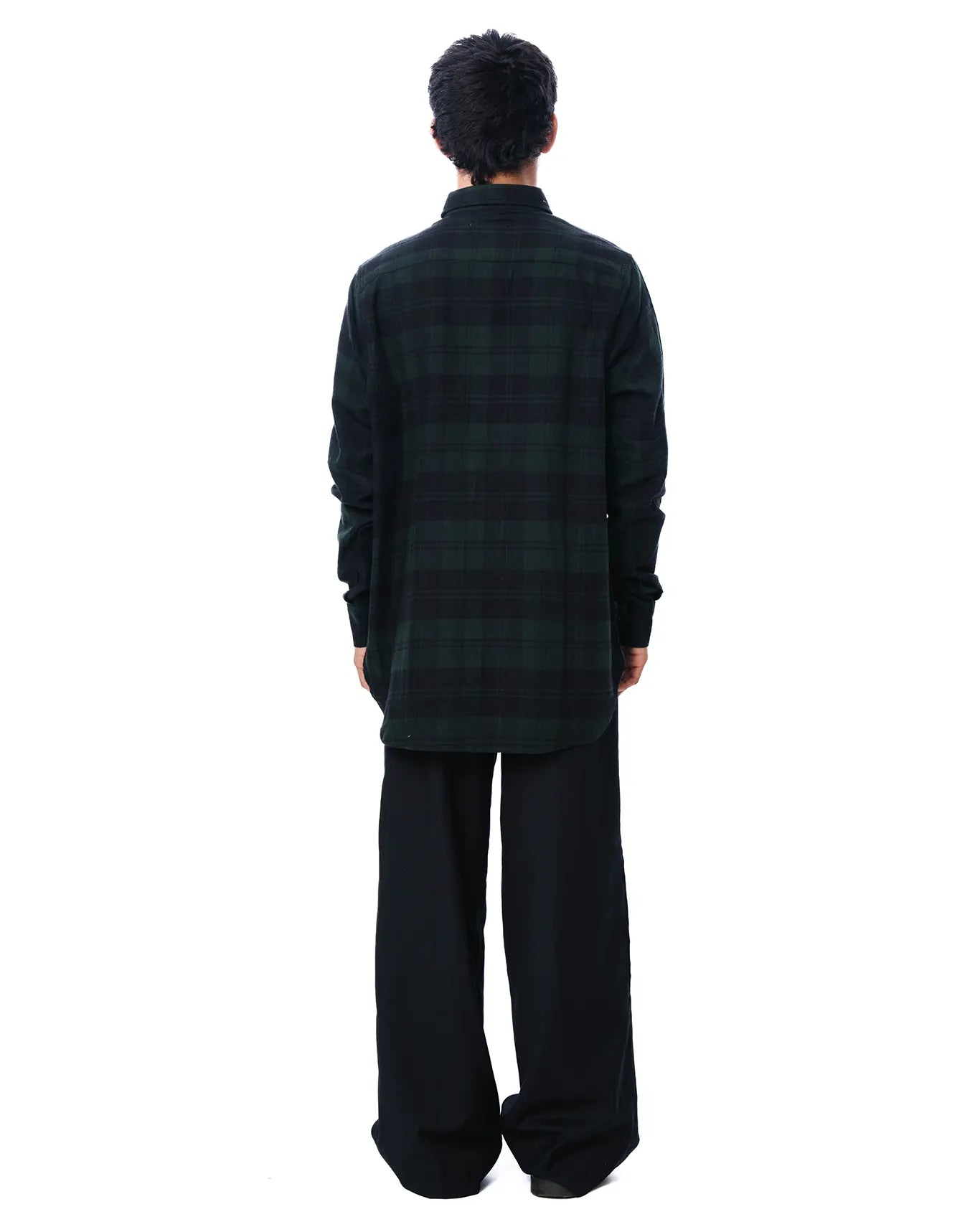 Green Brushed Cotton Flannel