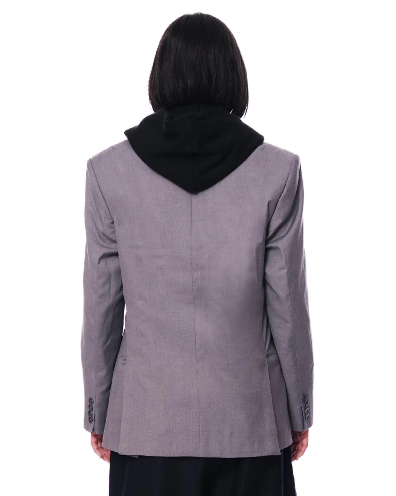 Inclusivitee Light Grey Grey Single Breasted Blazer - CULT - haider