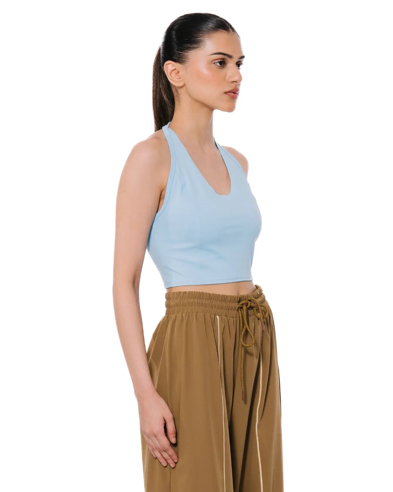 Koyo Blue Halter Neck Tank Cult Store 