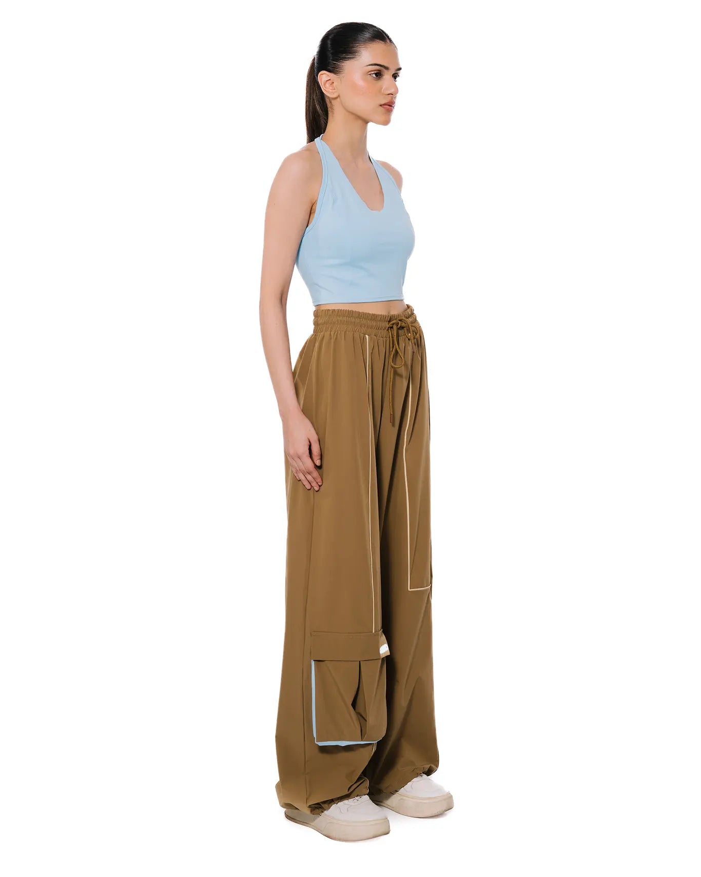 Koyo Blue Halter Neck Tank Cult Store 