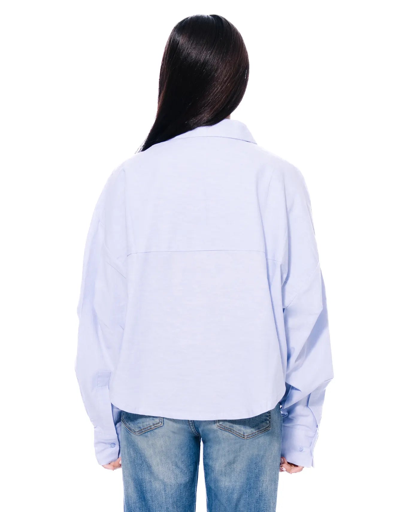 Koyo Blue Hi Lo Button Down Cult Store
