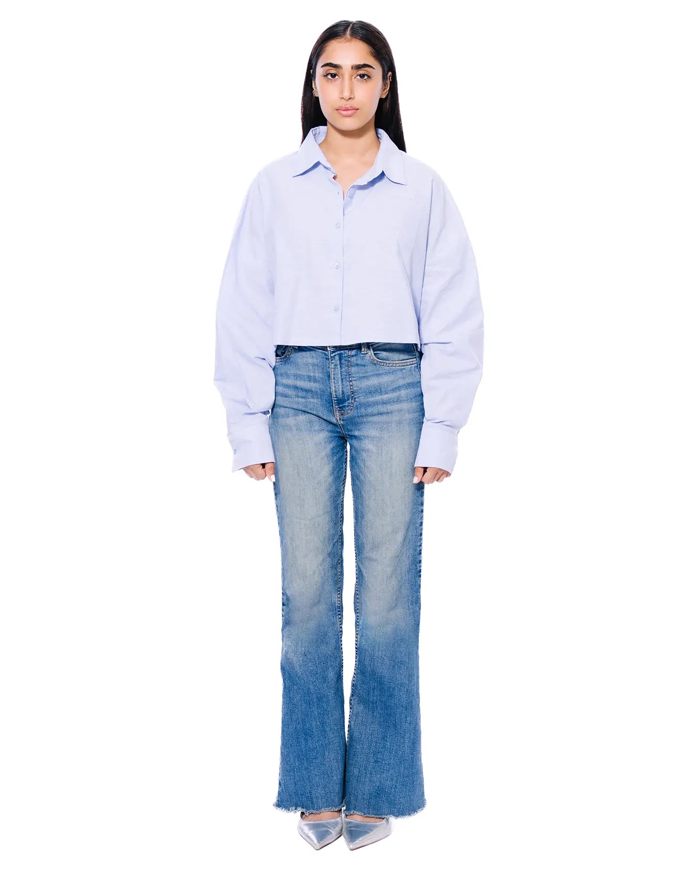 Koyo Blue Hi Lo Button Down Cult Store