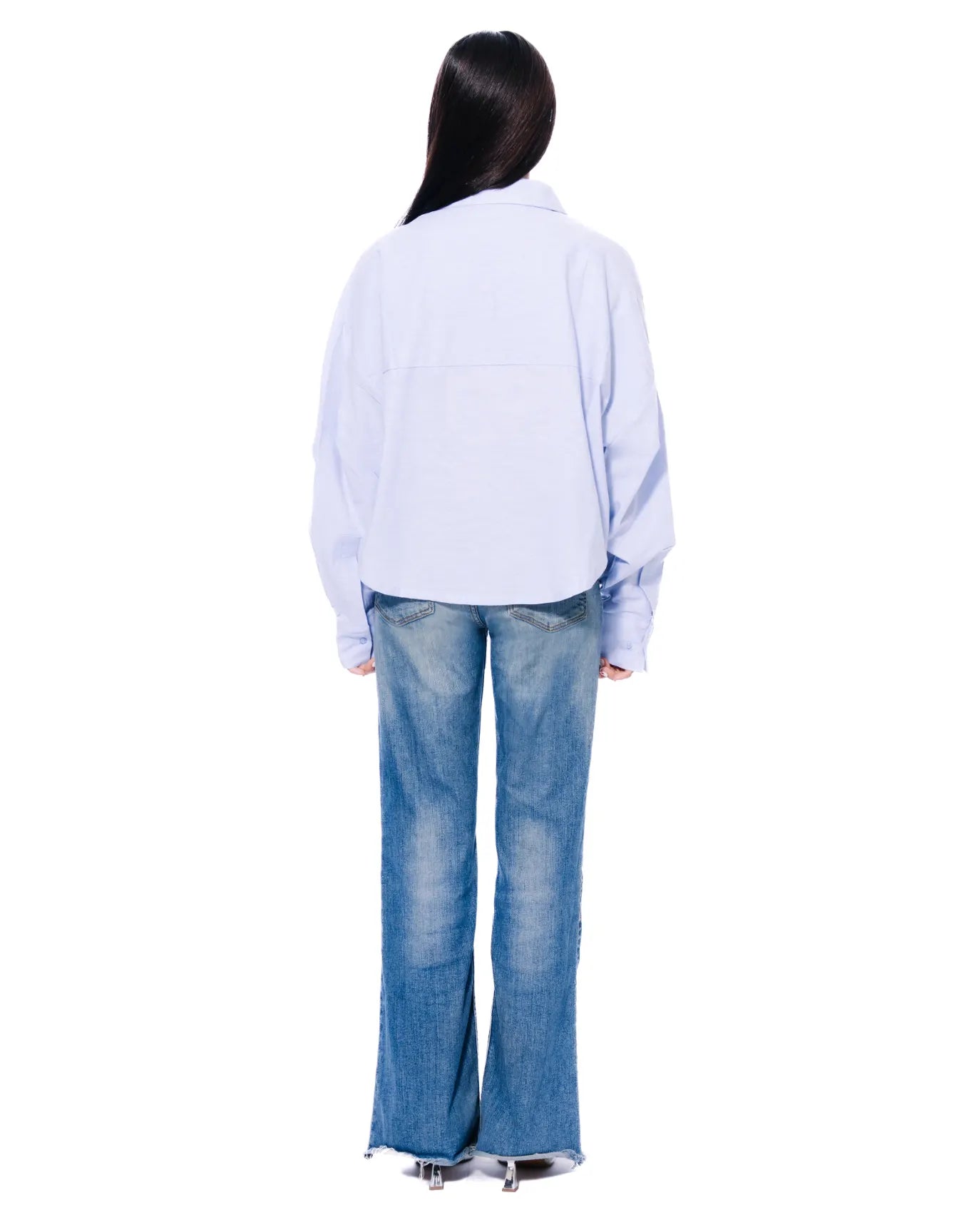 Koyo Blue Hi Lo Button Down Cult Store