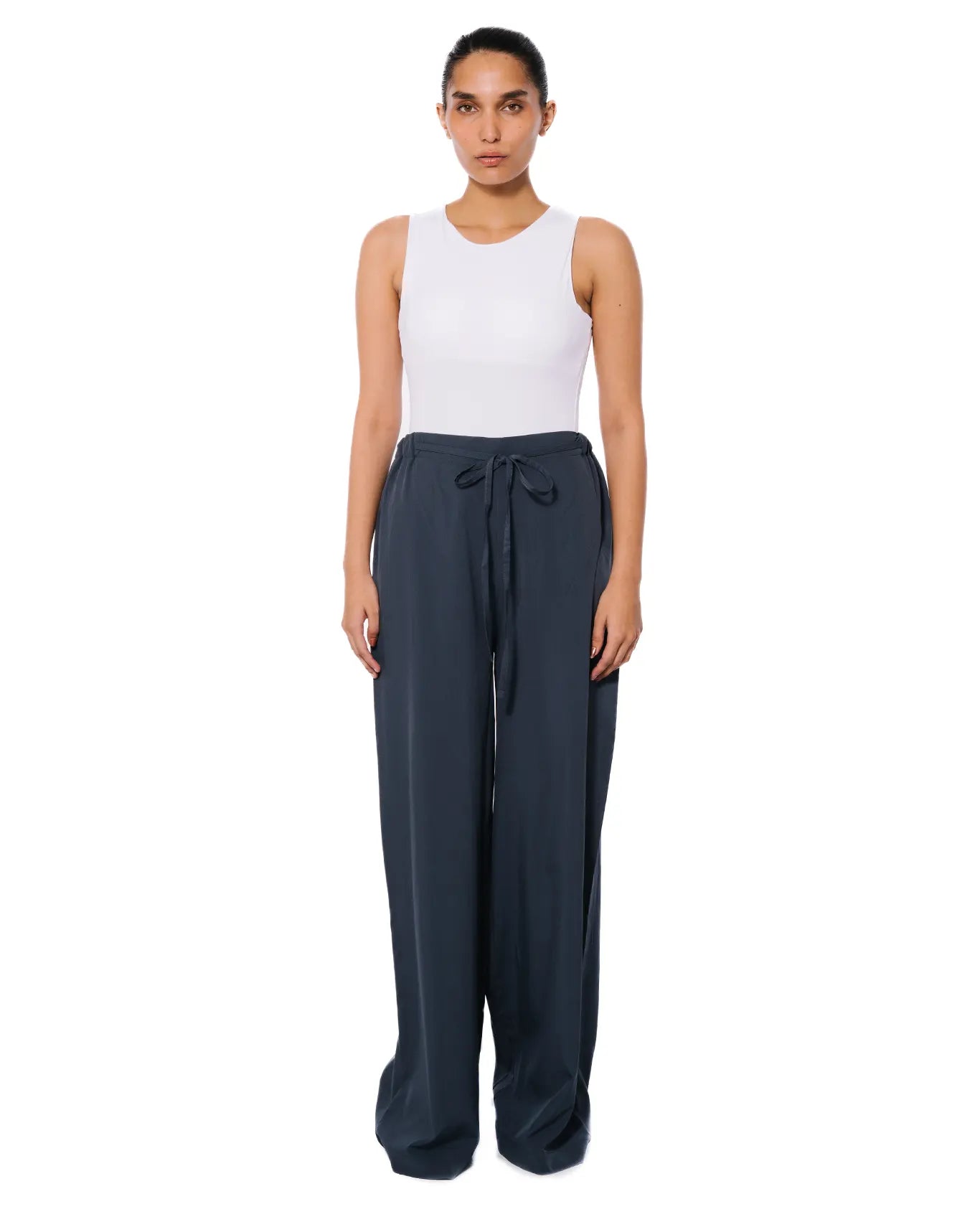Koyo Charcoal Grey Wide Leg Pants Cult Store Karachi Pakistan