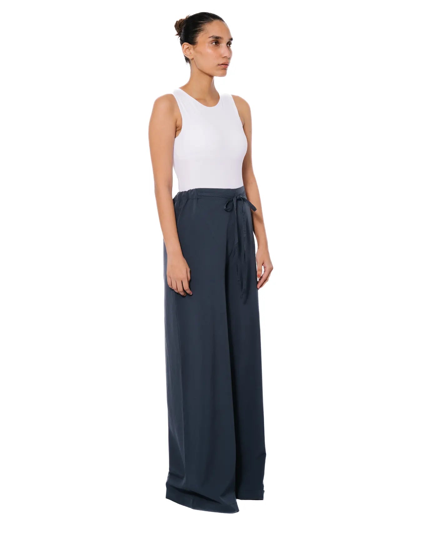 Koyo Charcoal Grey Wide Leg Pants Cult Store Karachi Pakistan