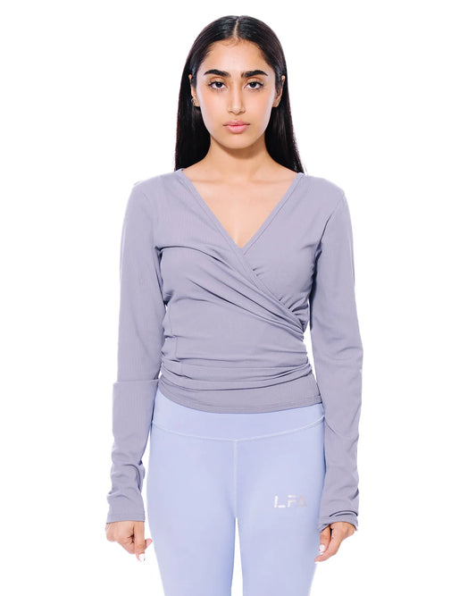 Koyo Grey Rib Pilates Top Cult PK