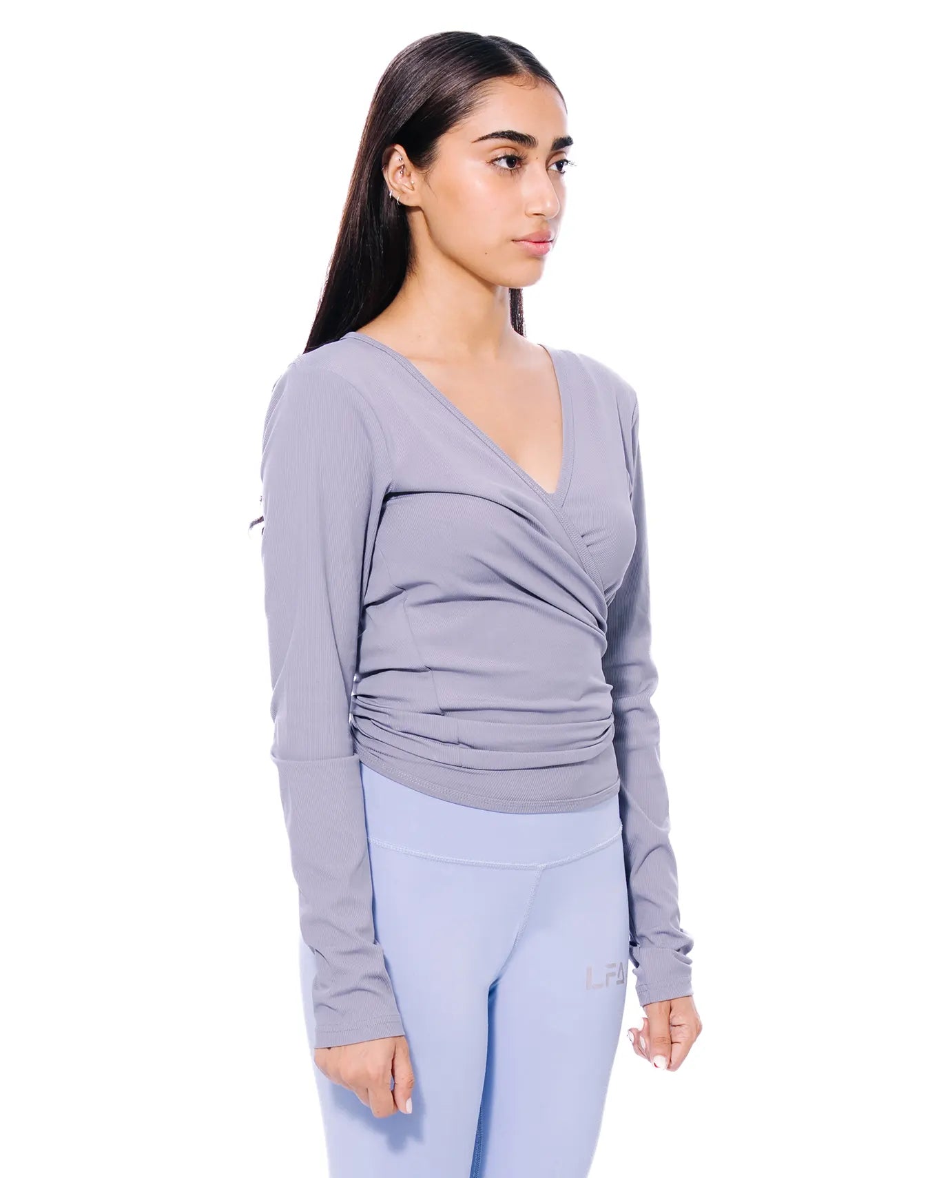 Koyo Grey Rib Pilates Top Cult PK