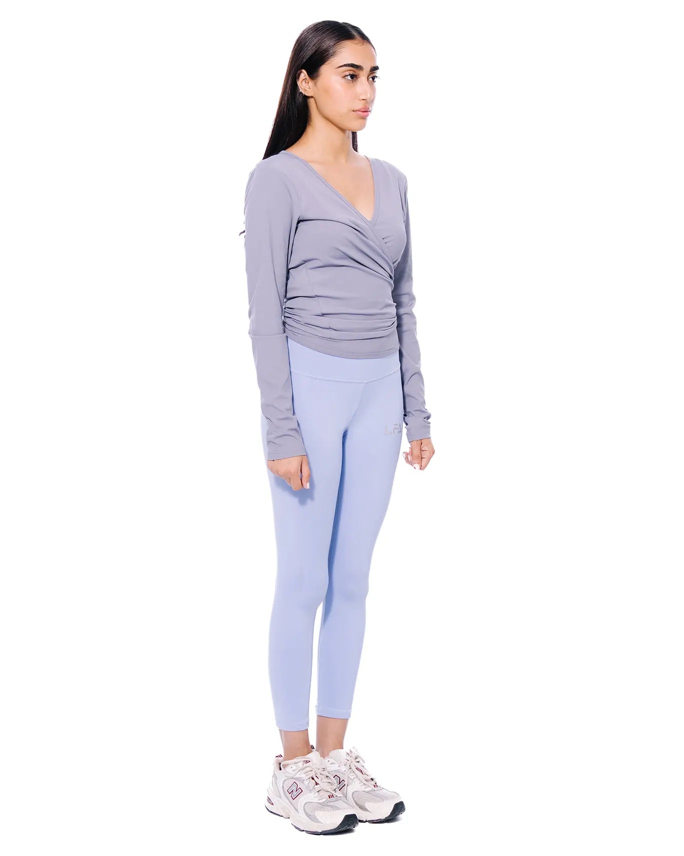 Koyo Grey Rib Pilates Top Cult PK