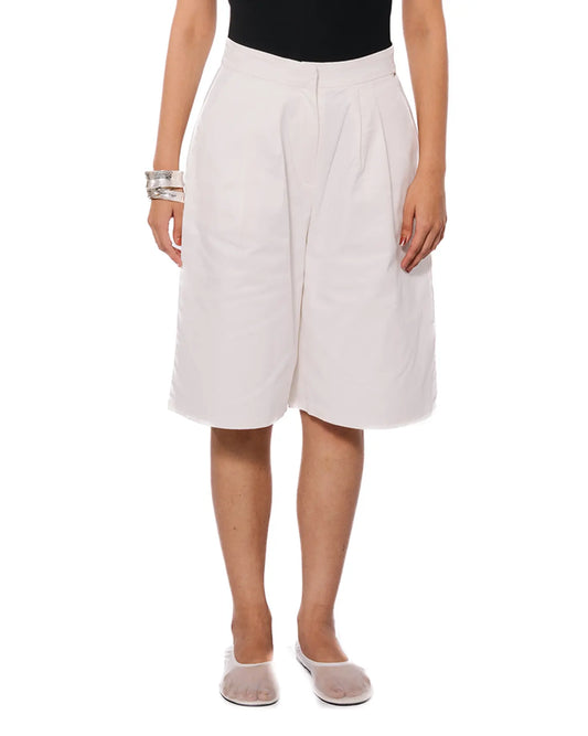 Koyo White Jorts cult store pakistan
