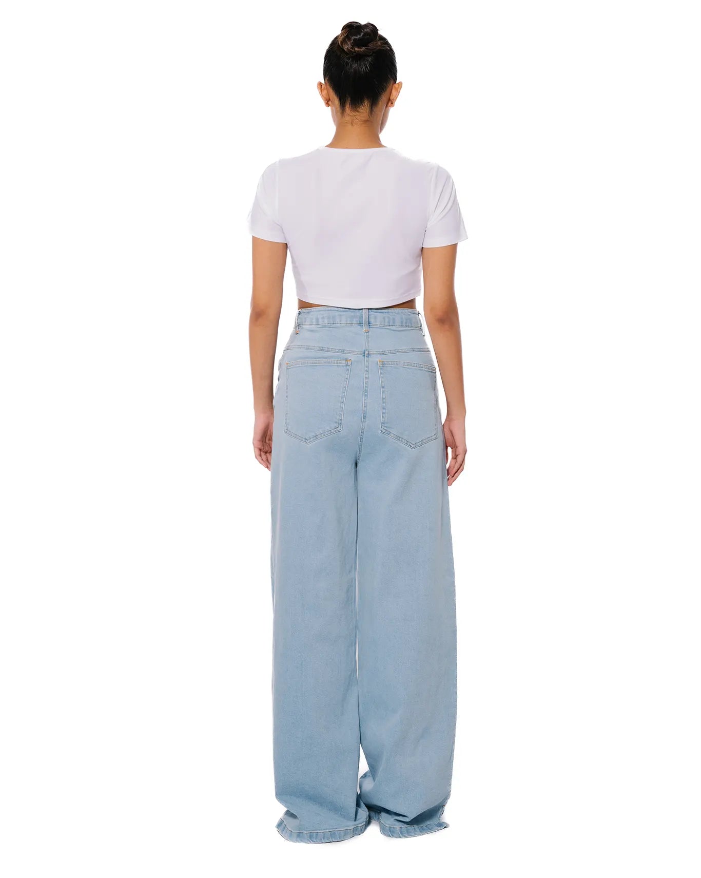 Koyo Wide Leg Denim Pants Cult Store Karachi