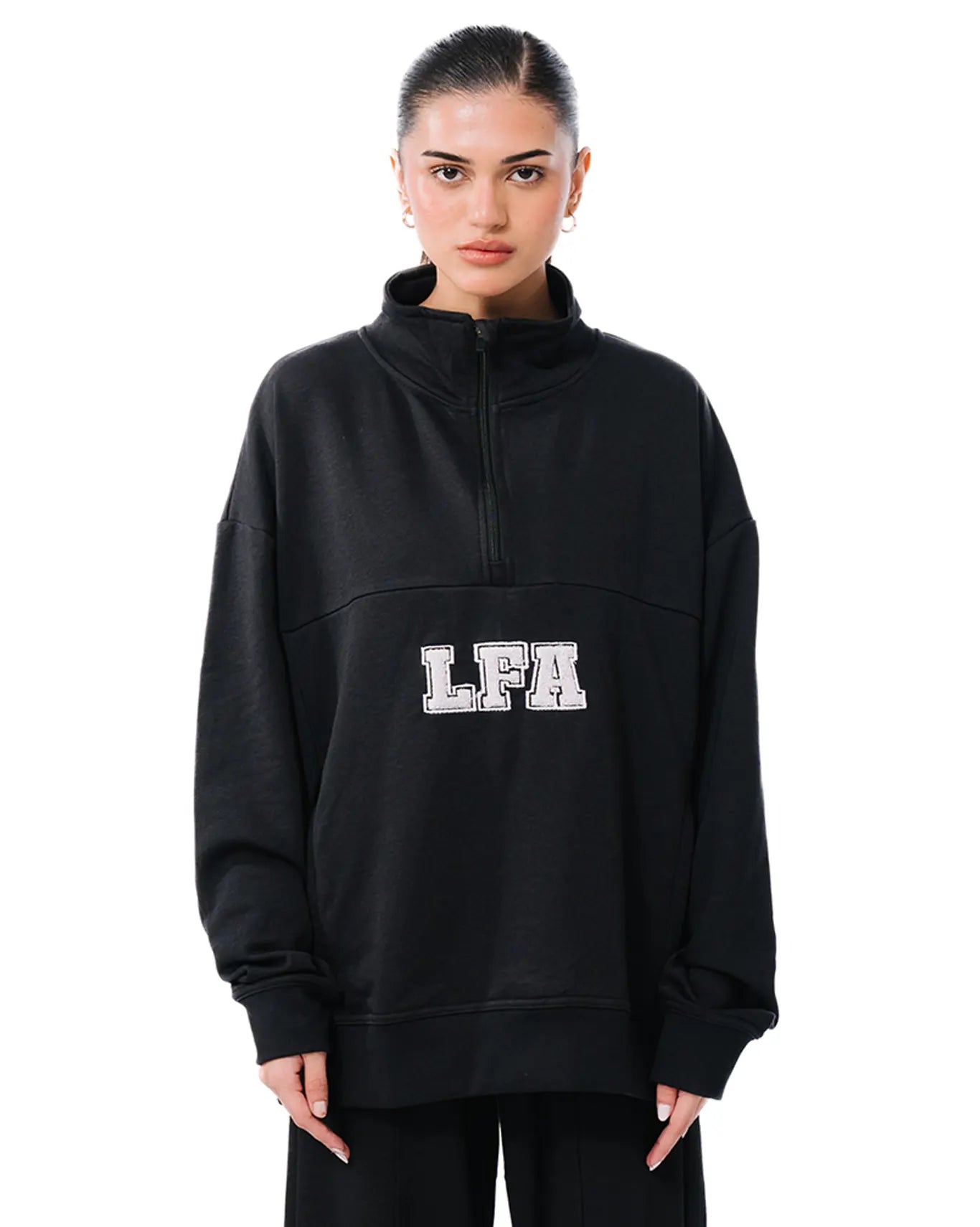 LFA Black Relaxed Pullover