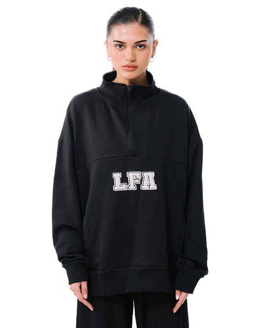 LFA Black Relaxed Pullover