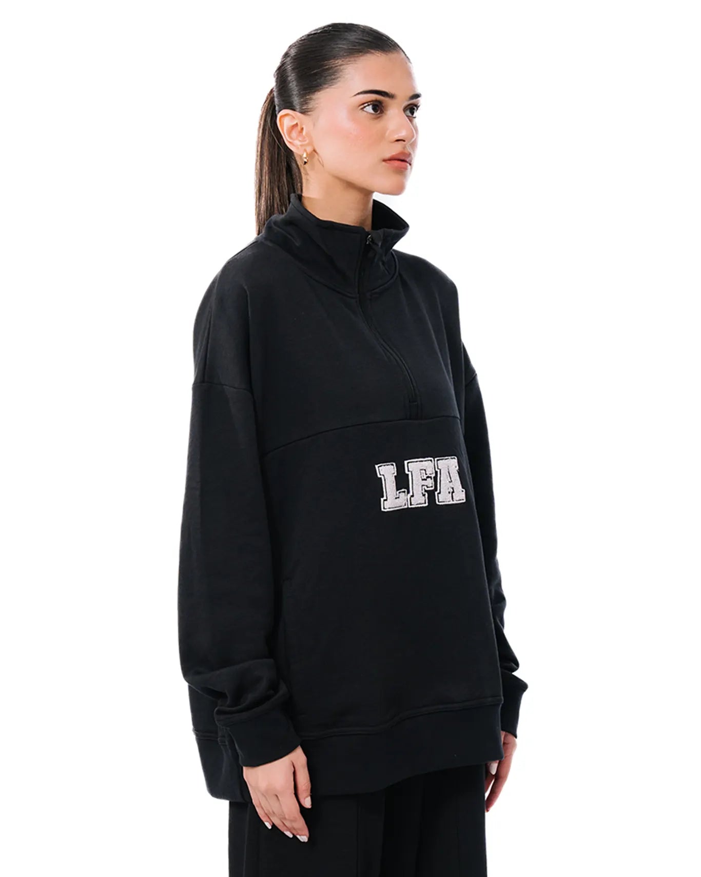 LFA Black Relaxed Pullover