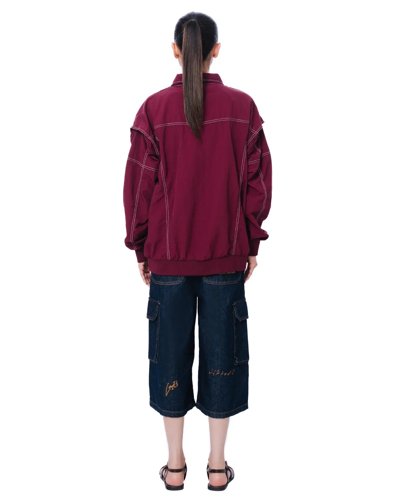 LFA Contrast Stitch Cherry Cola Jacket