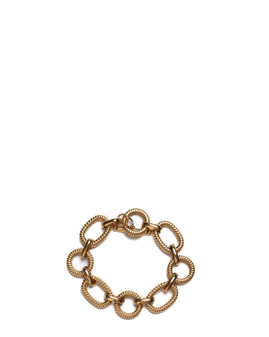 Mish and co Gold Bold Braided Bracelet cult store karachi pakistan women jewelry
