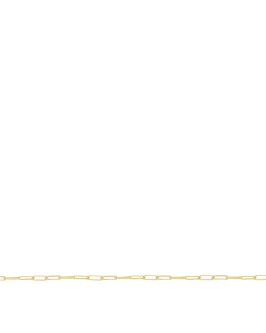 Mish and co Gold Bold Paper Clip Necklace cult store pk