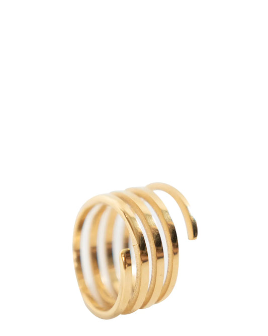 Mish and co Gold Spiral Ring cult store pk