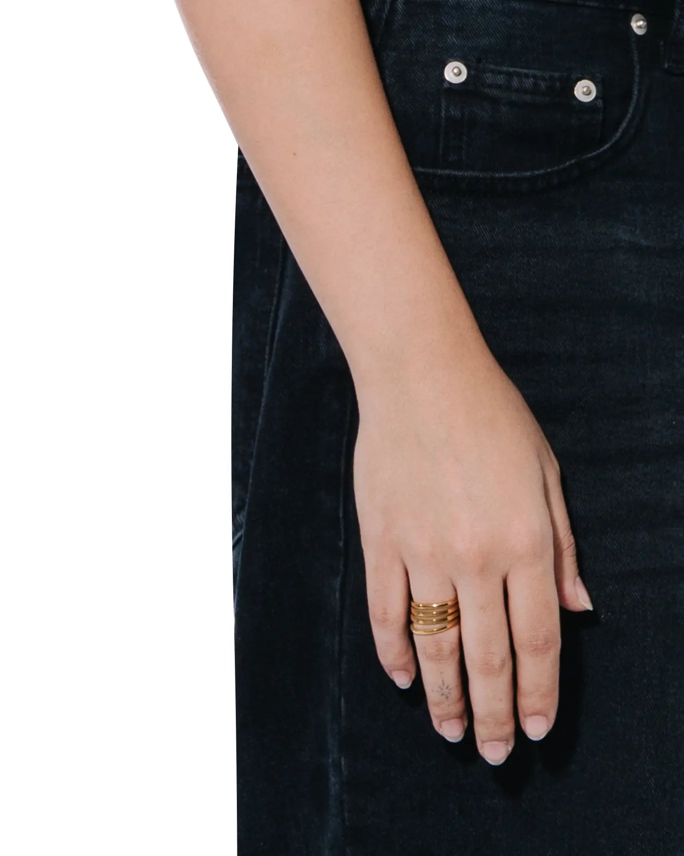 Mish and co Gold Spiral Ring cult store pk