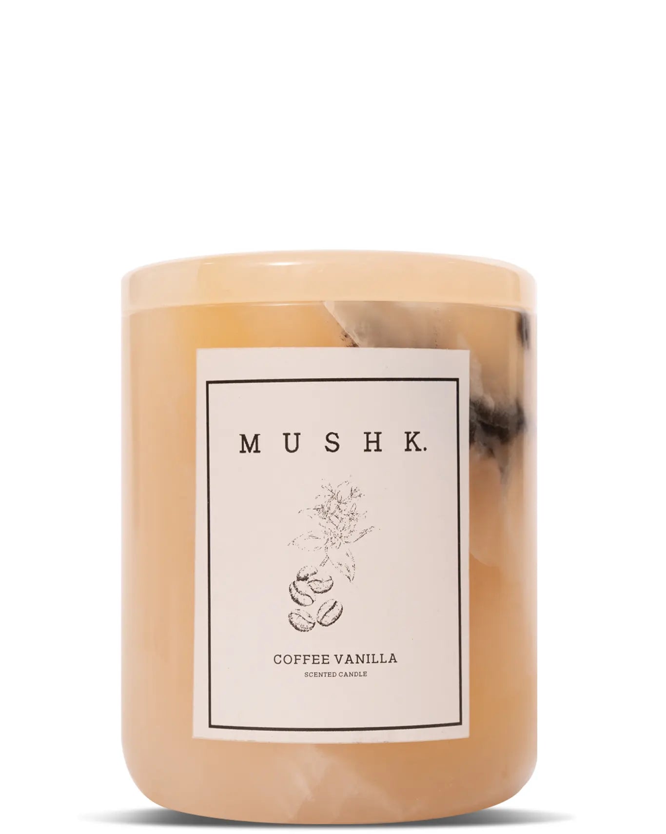 Mushk Coffee Vanilla Candle 180 ML Cult Store Karachi