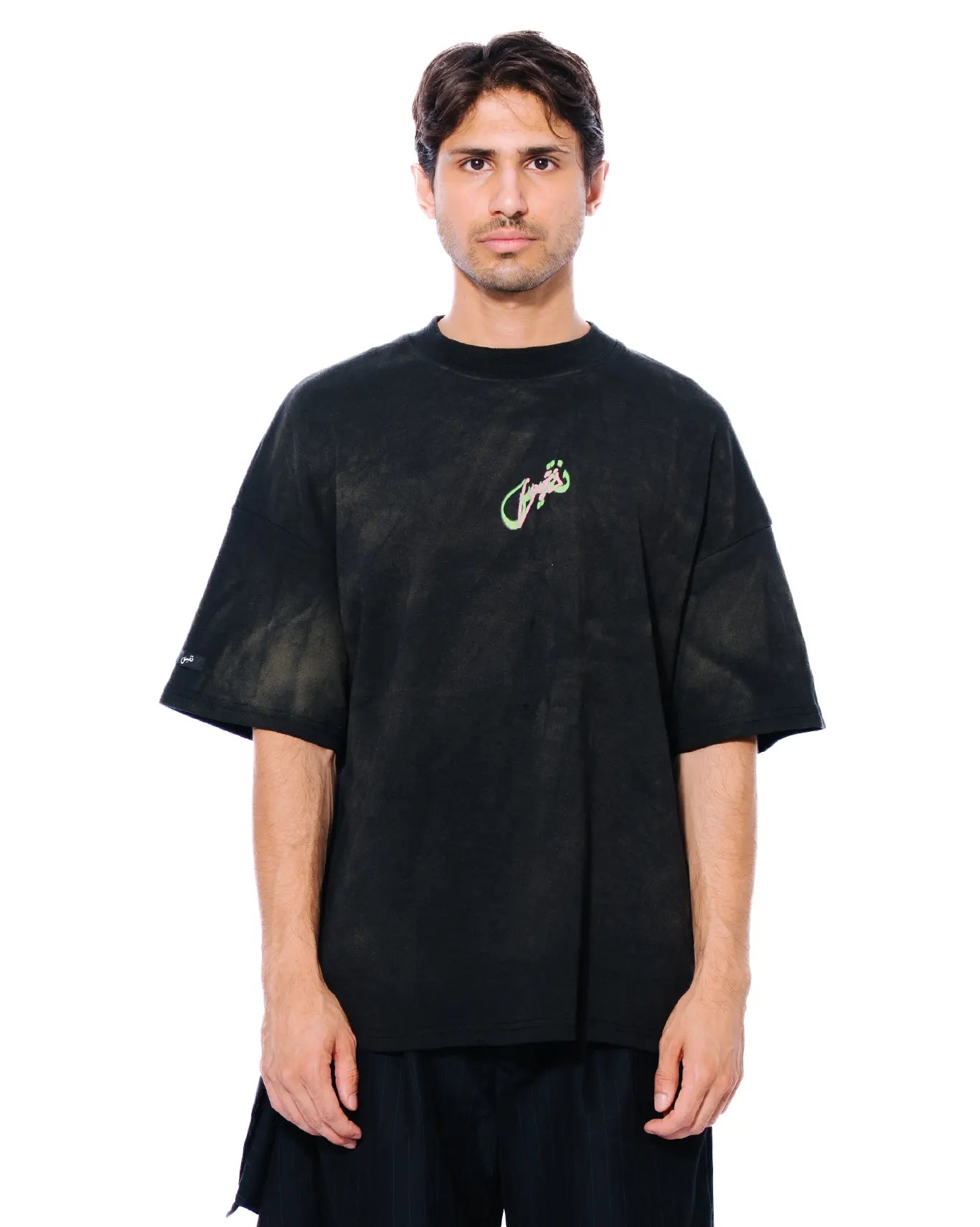 Naqees Black Keyring Fade T-Shirt Cult Karachi