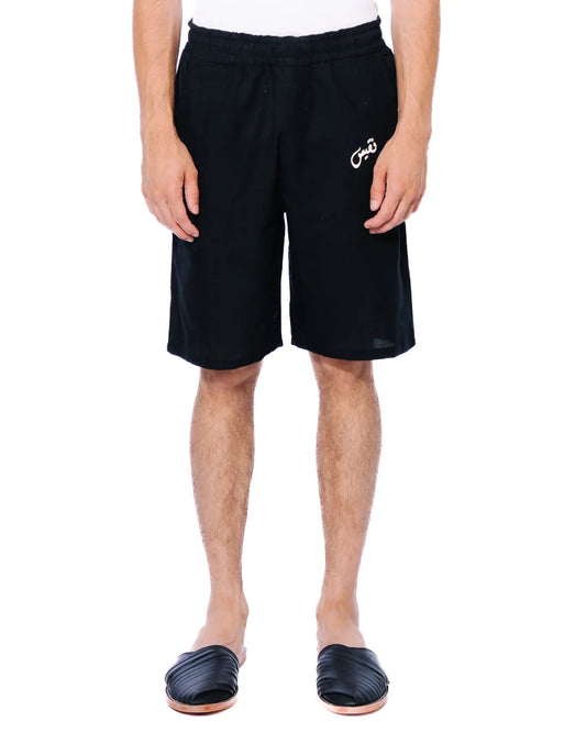 Naqees Black Shorts Cult Store Pak