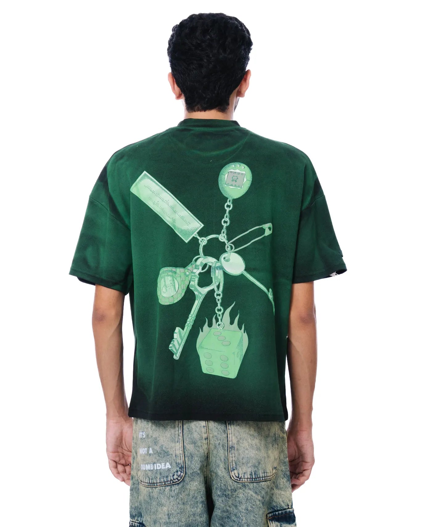 Naqees Green Keyring T-Shirt Cult Store