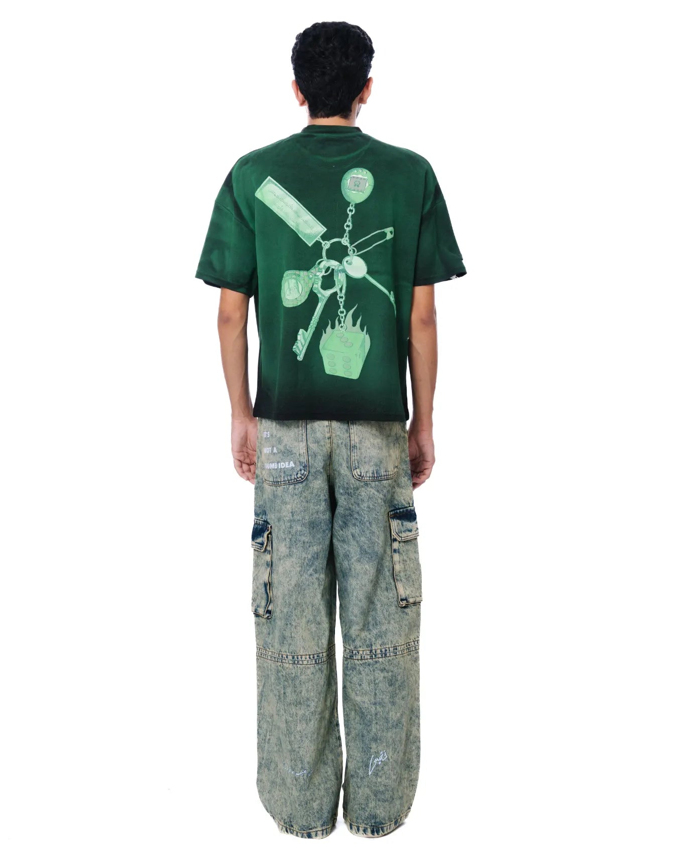 Naqees Green Keyring T-Shirt Cult Store