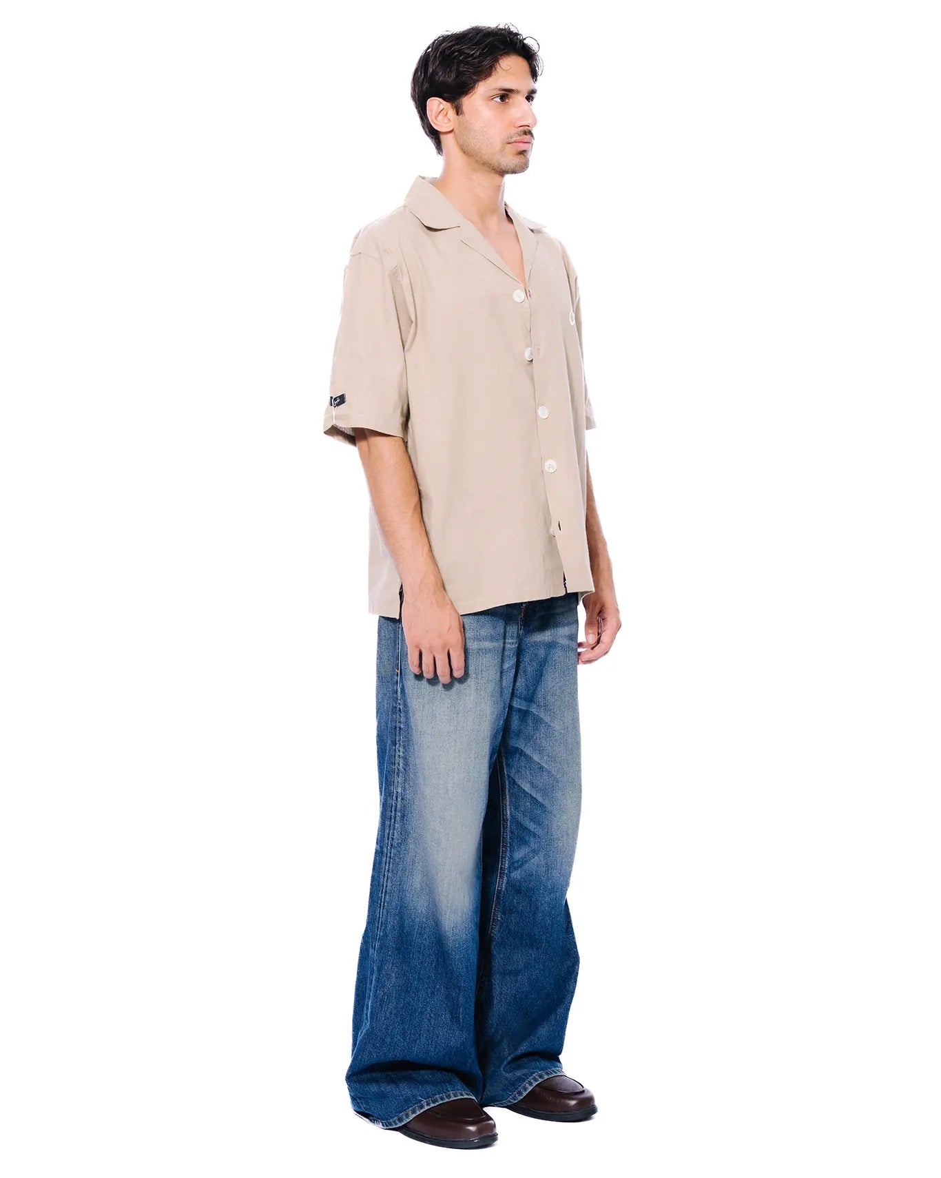 Naqees Khaki Button Down Shirt Cult Store PK