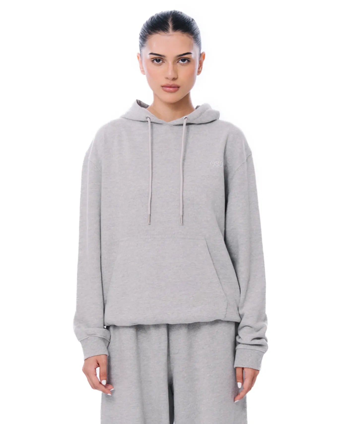 Osami Heather Grey Core Hoodie