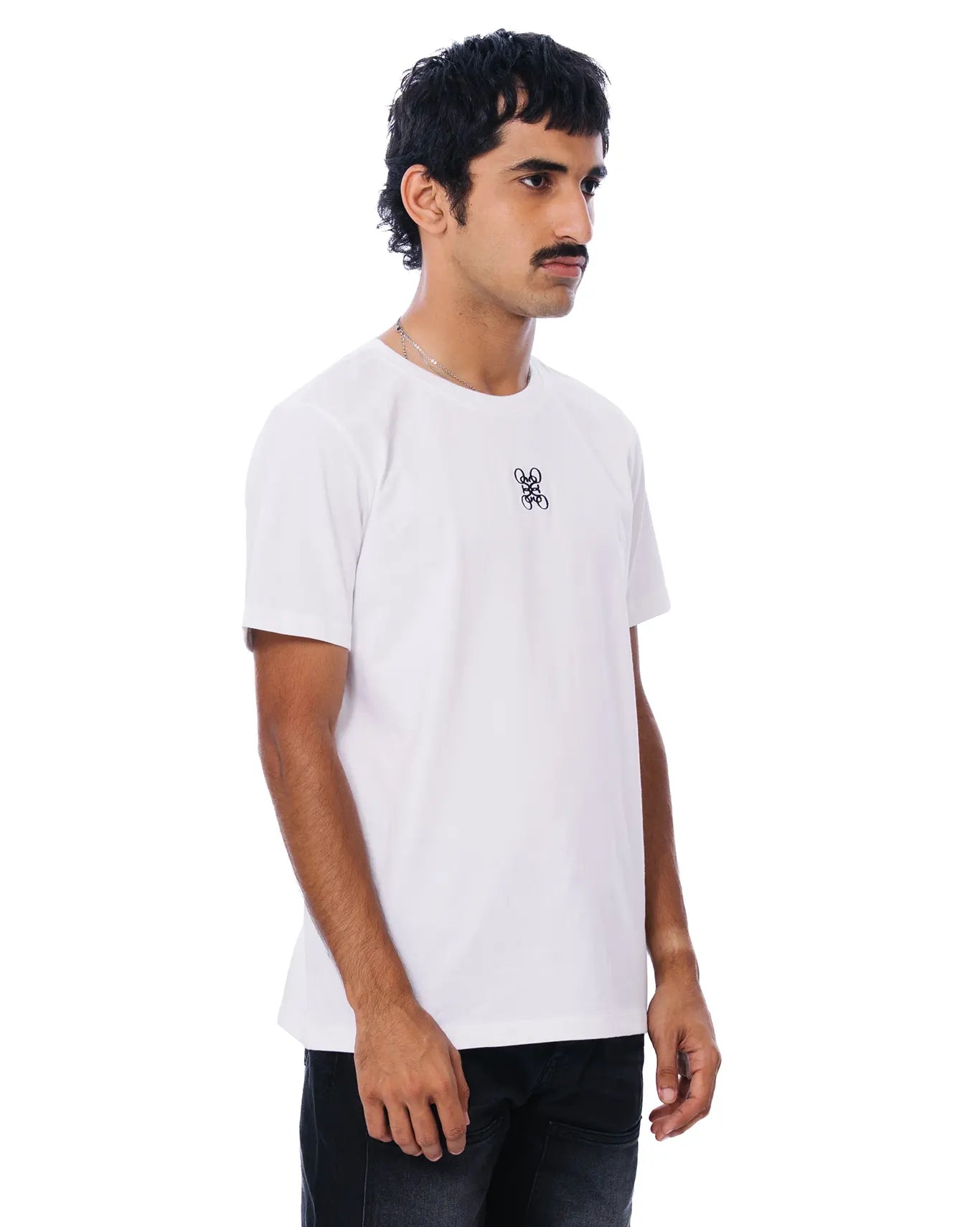 Osami White Emblem Tee