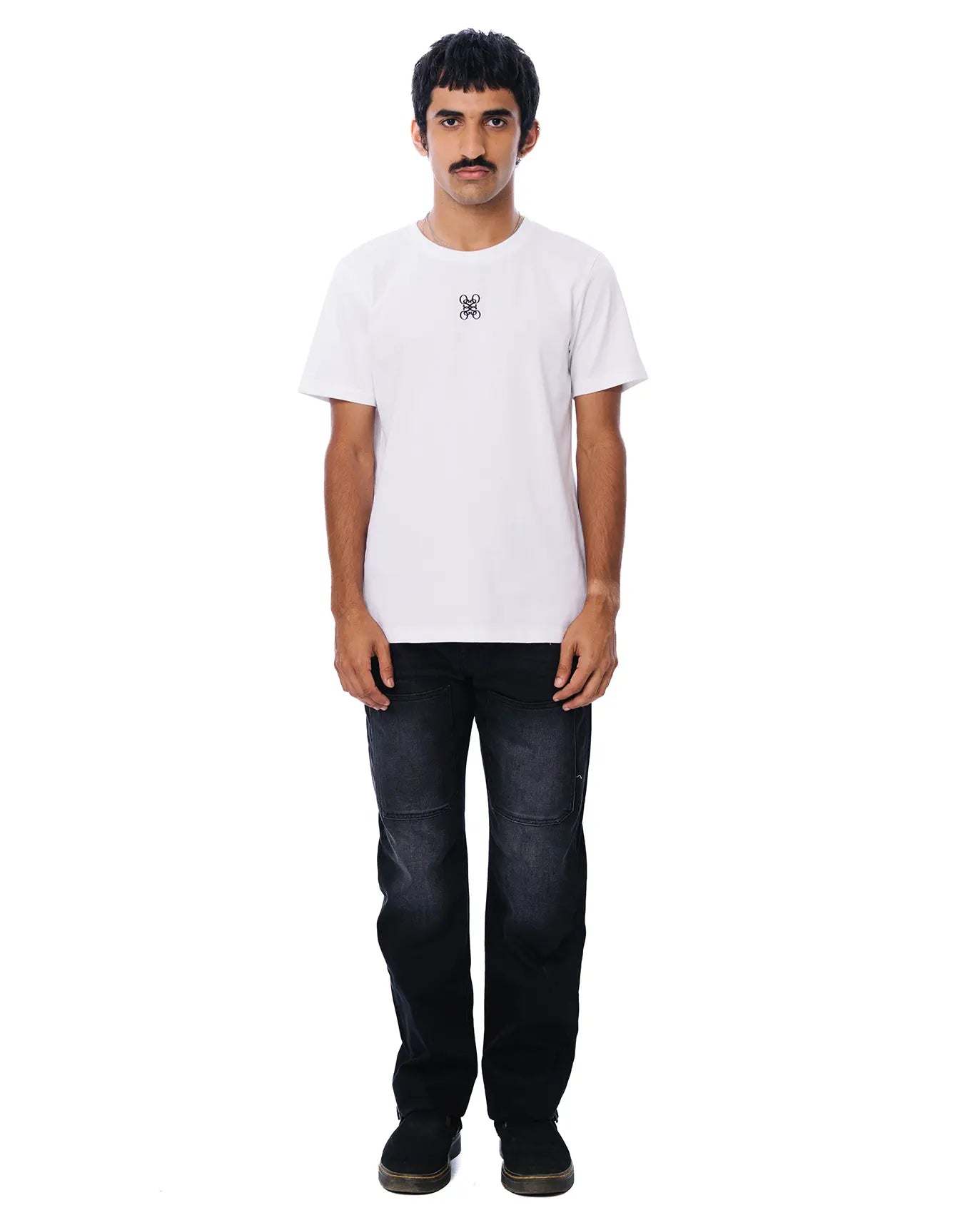 Osami White Emblem Tee