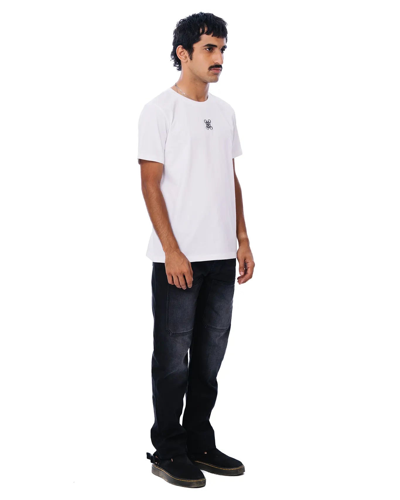 Osami White Emblem Tee