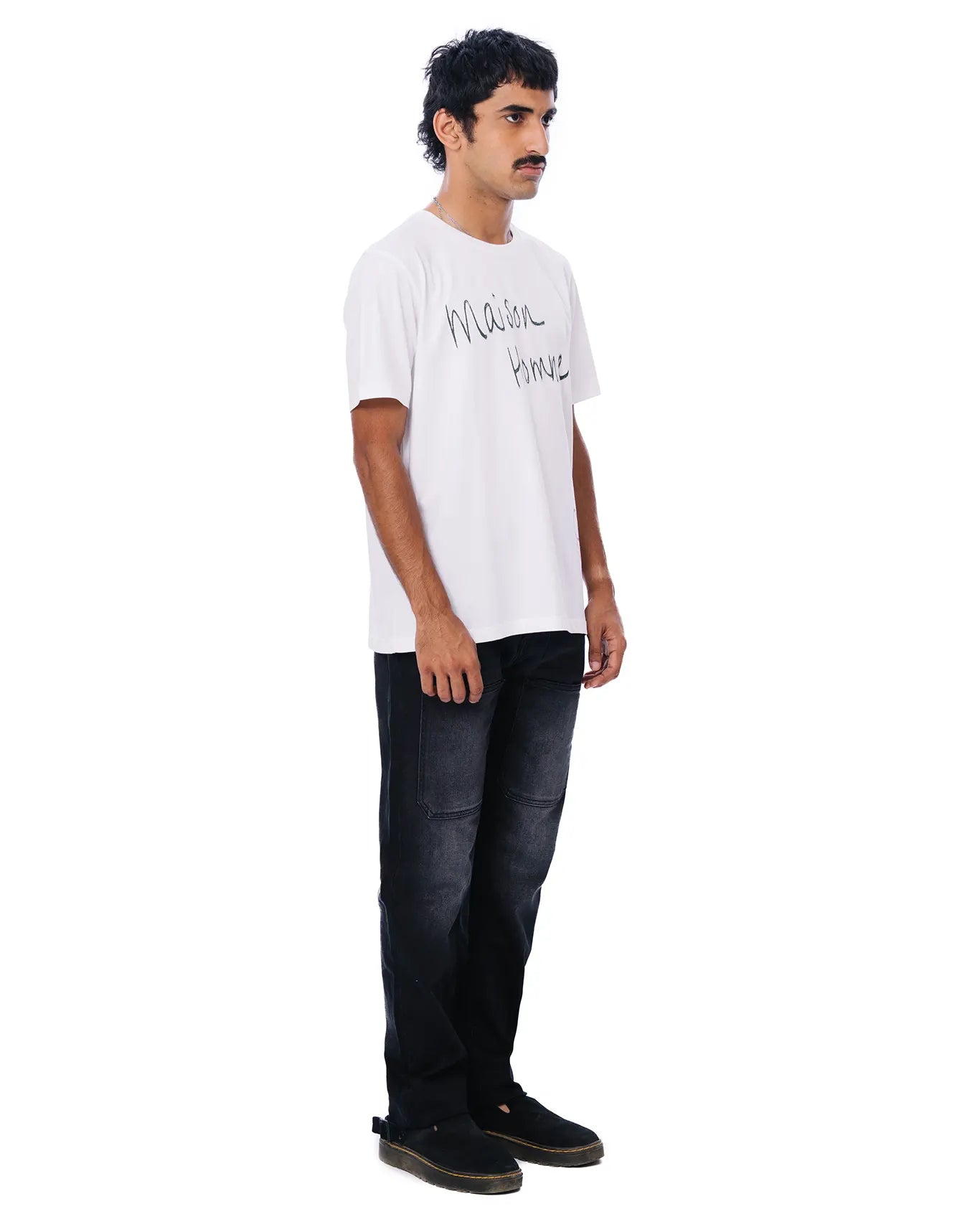 Osami White Maison Homme Graphic Tee