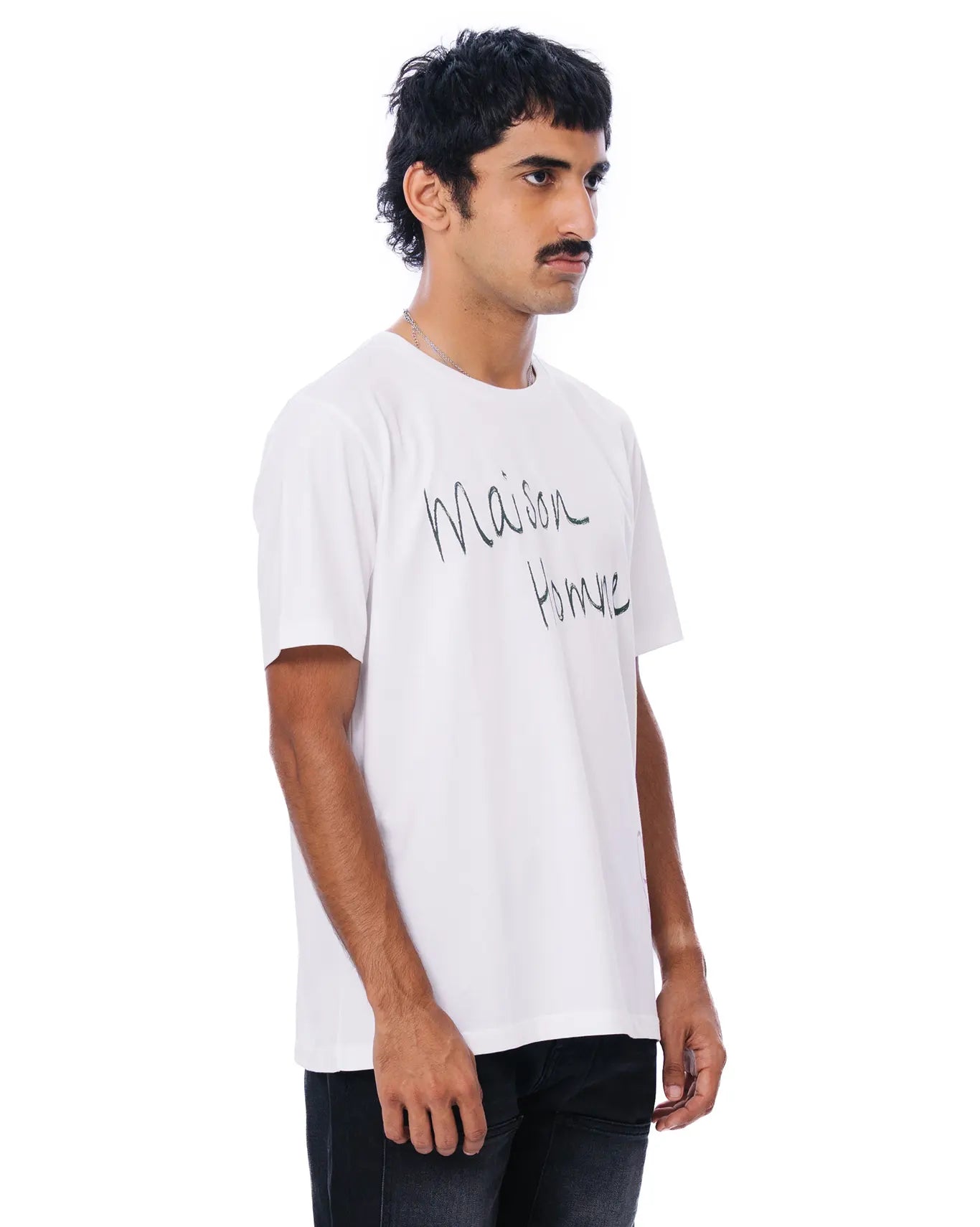 Osami White Maison Homme Graphic Tee