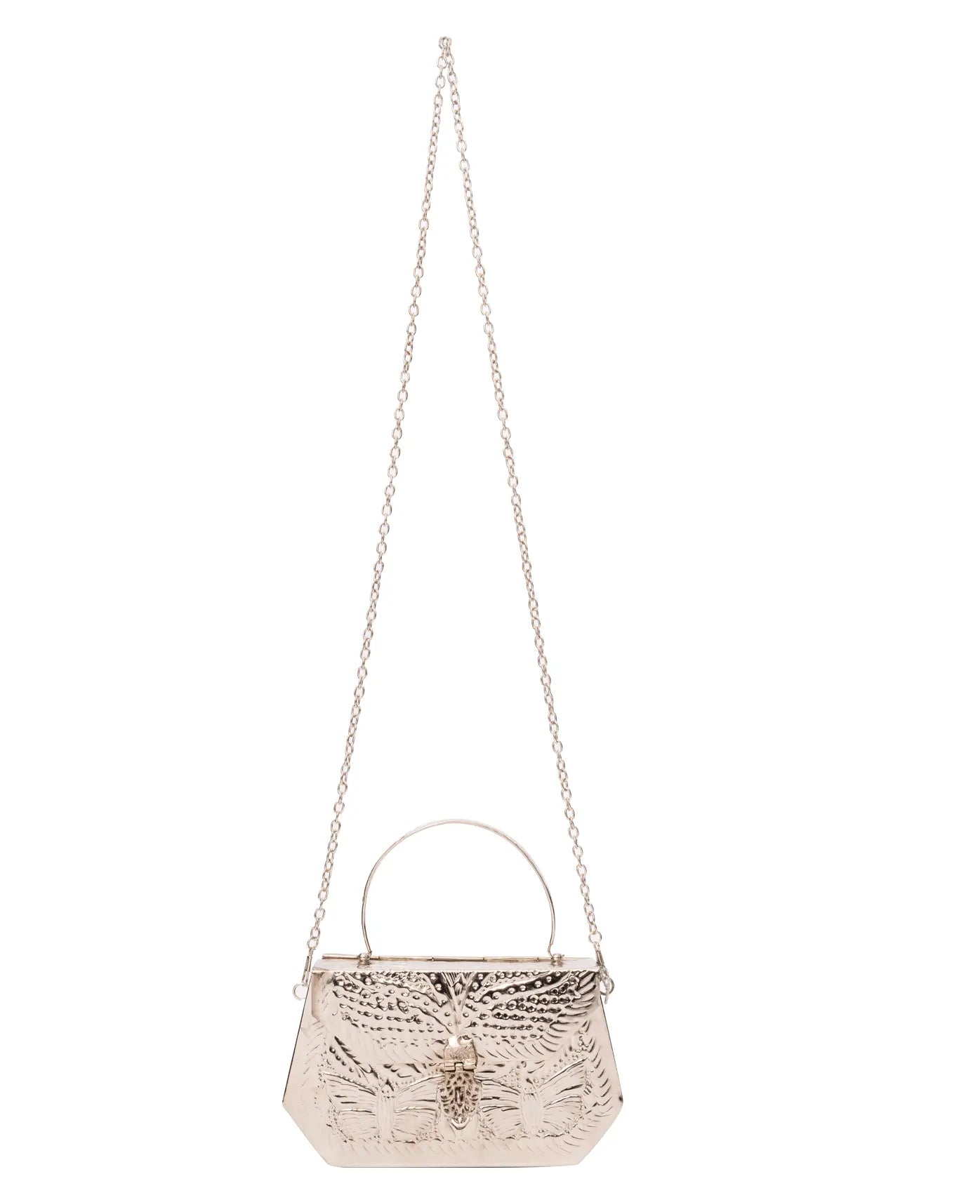 Peetal Silver Titli Brass Bag cult store pk