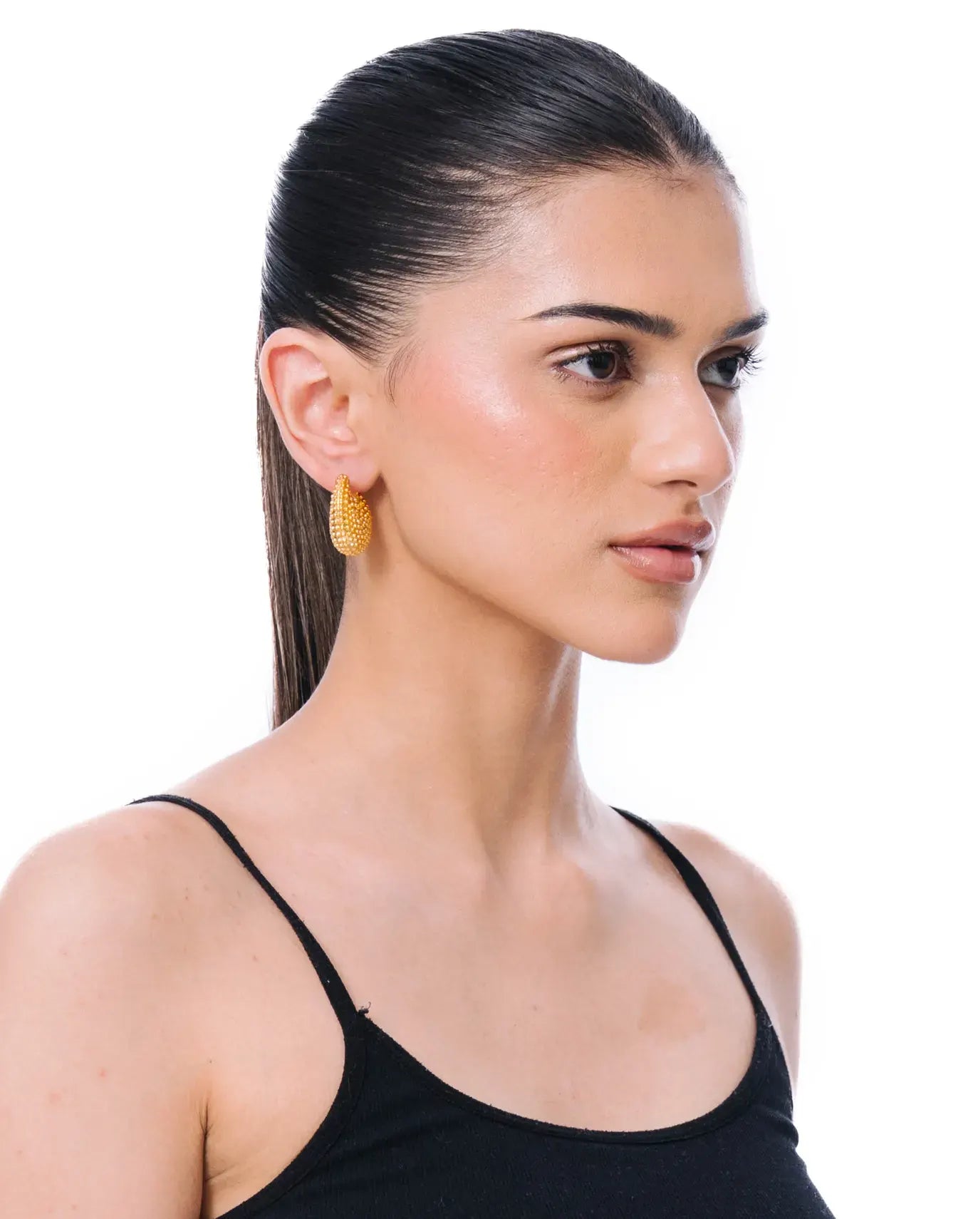Project 1959 Gold Spike Hoops cult store karachi womenswear