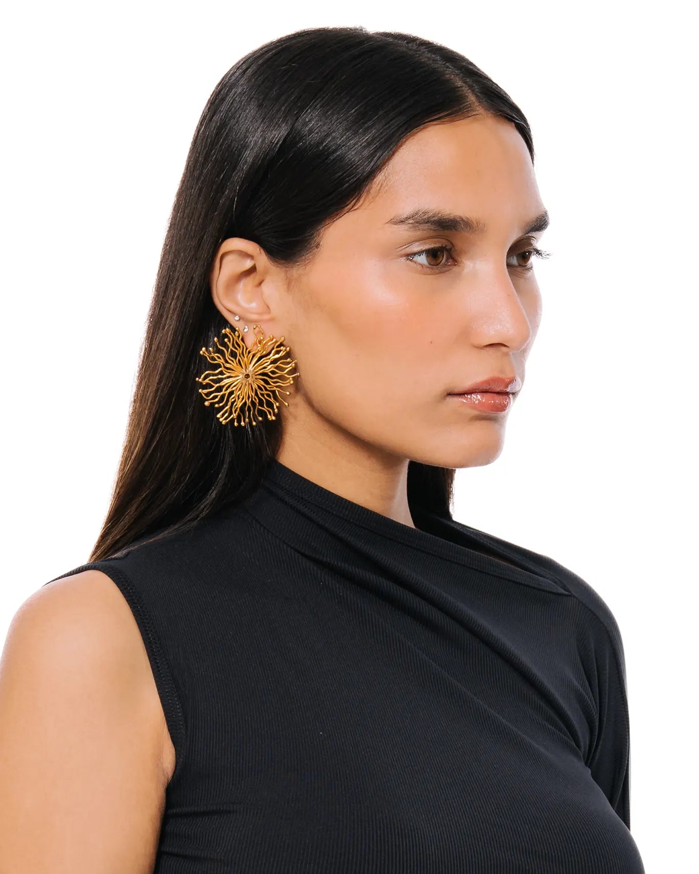 Project 1959 Gold Sunburst Earring cult store shop pakistan