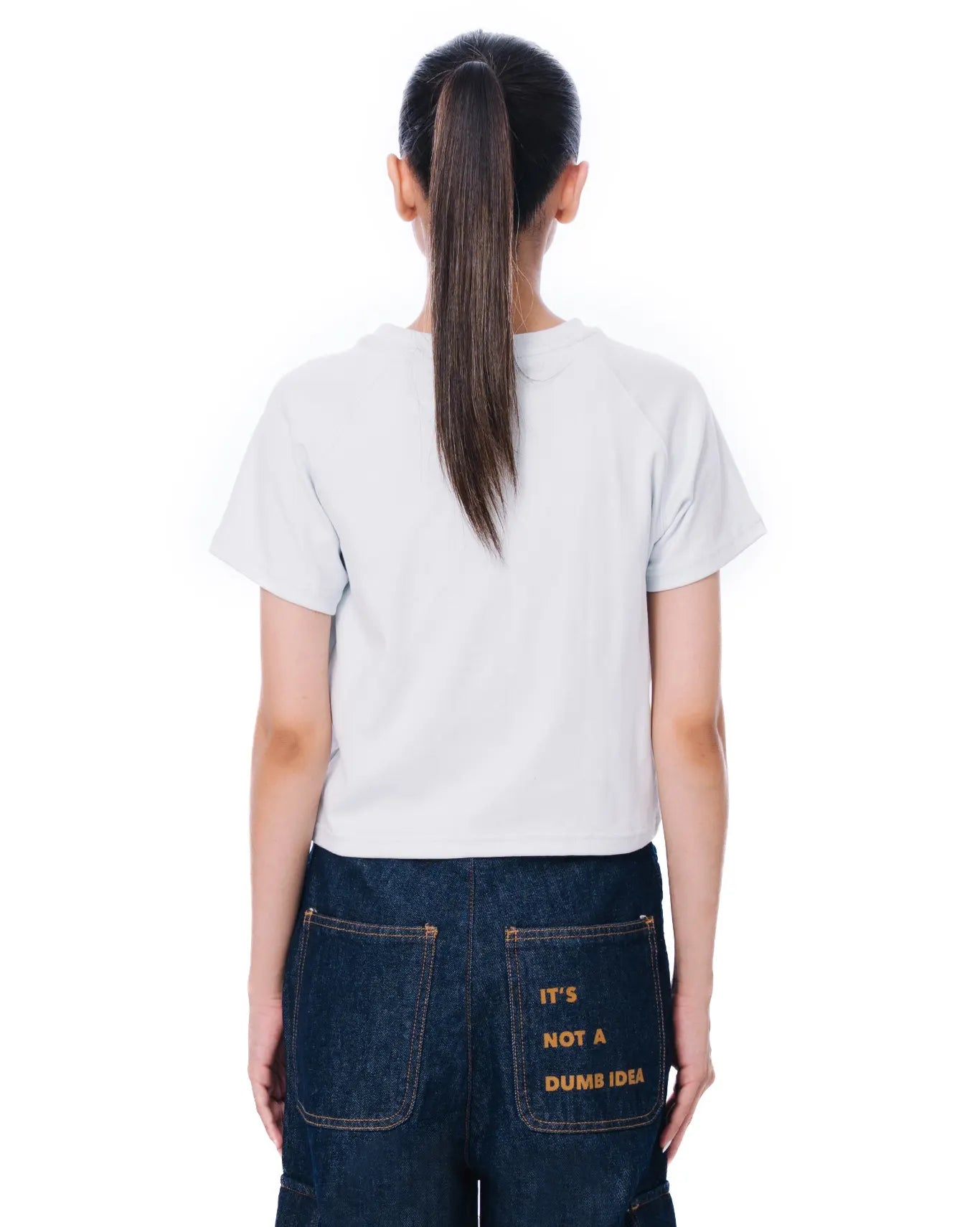 Raa-ay Sky Blue Raglan T-Shirt
