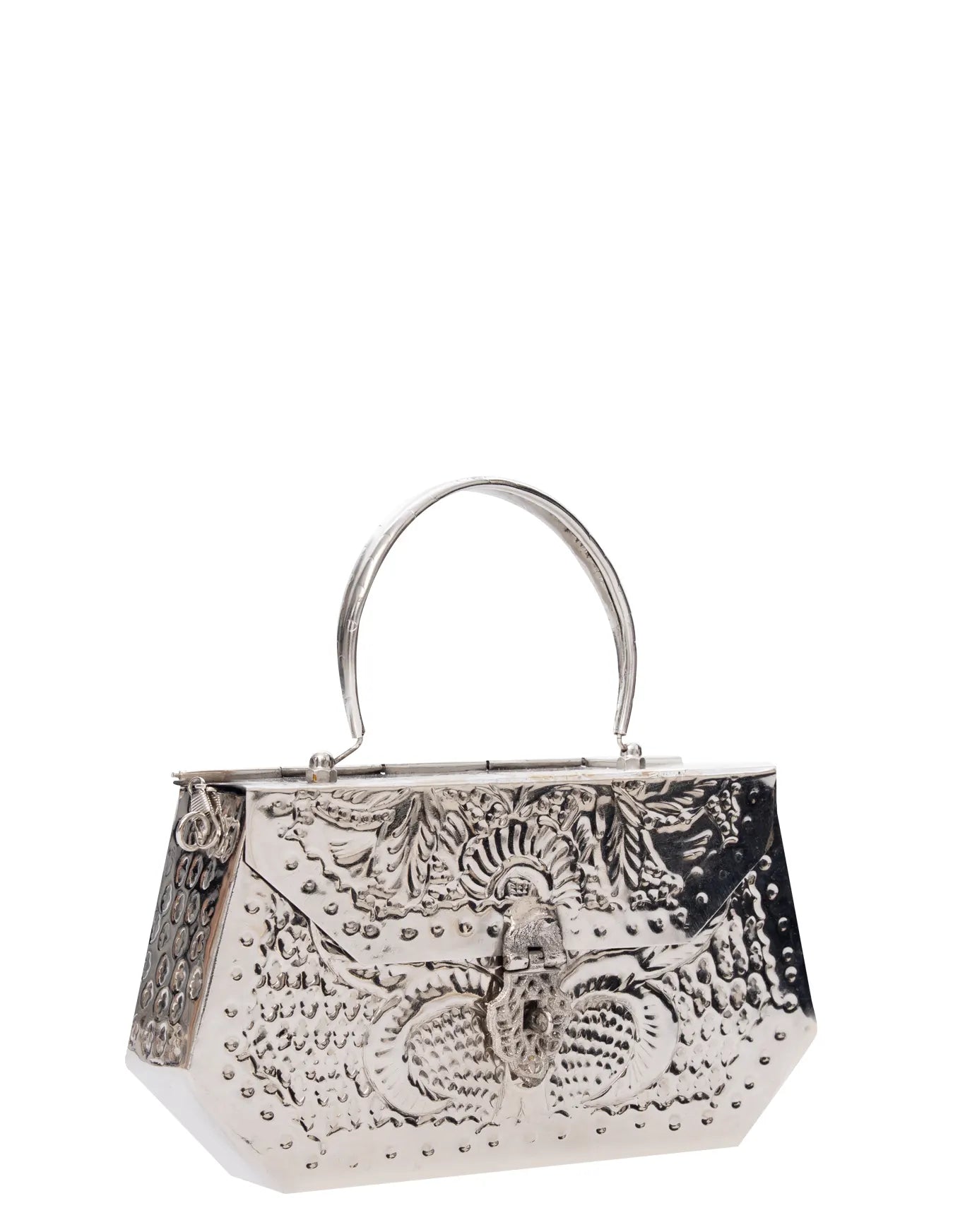 Silver Paisley Brass Bag cult store pk