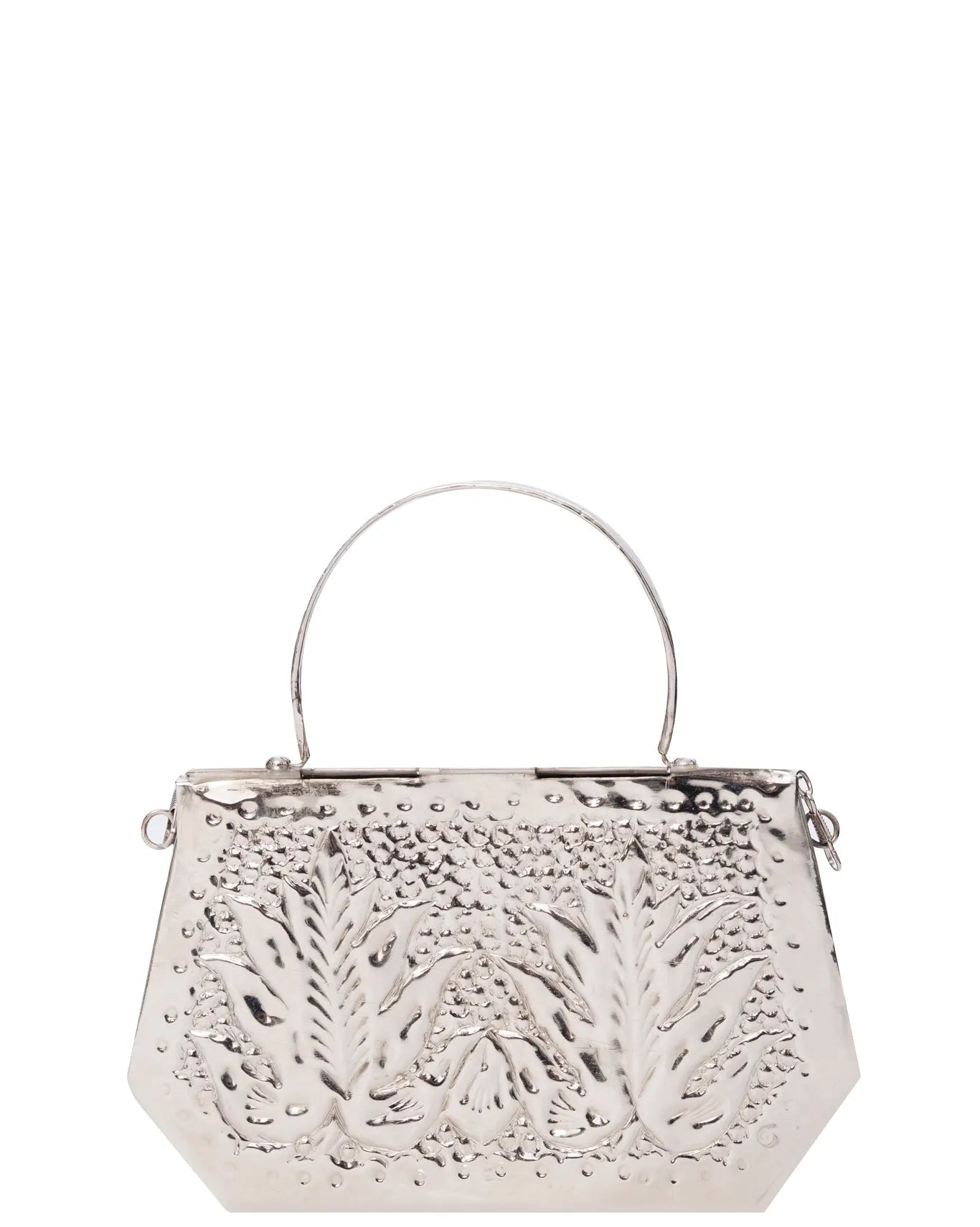 Silver Paisley Brass Bag cult store pk