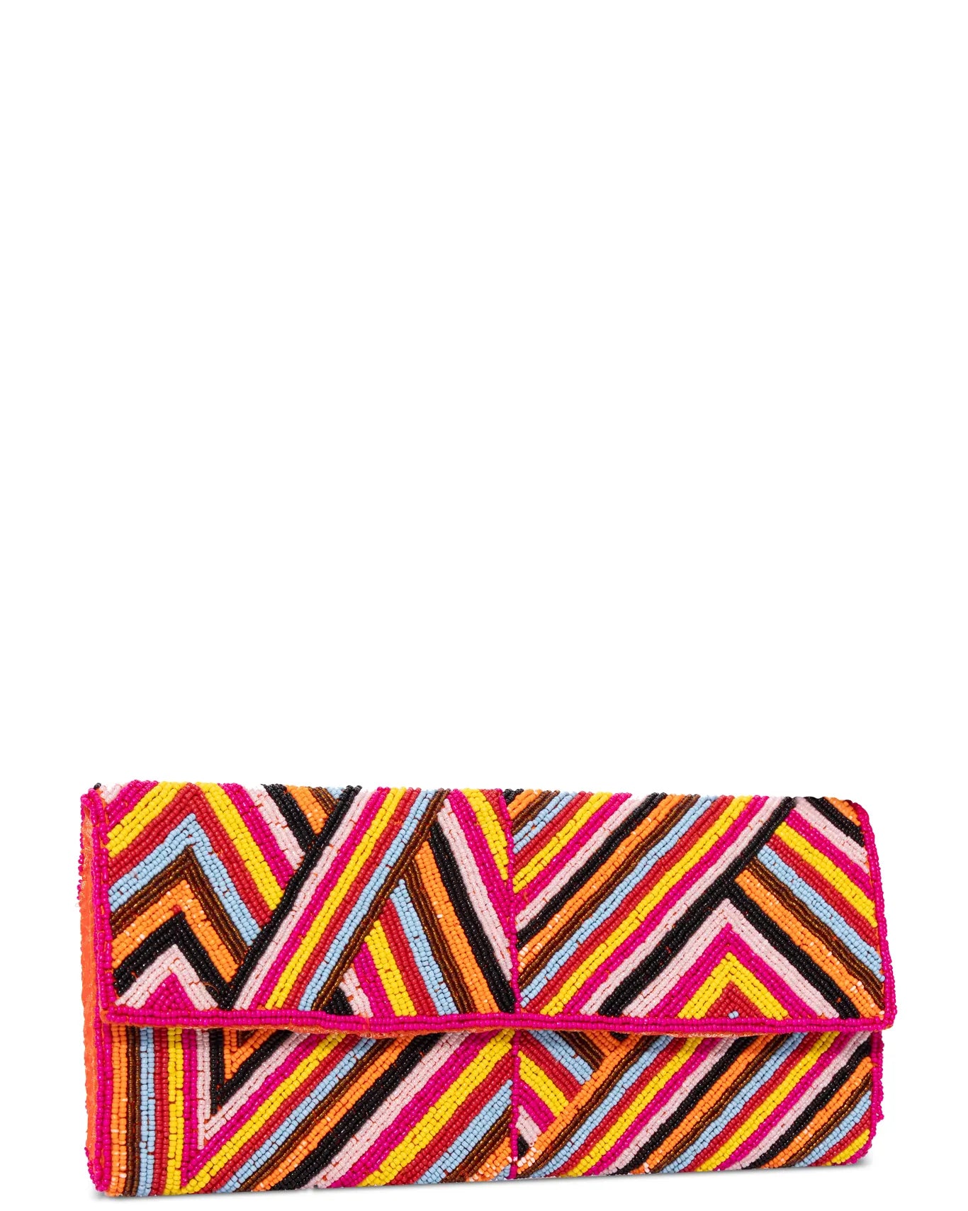 Sitarey Funky Pink Large Clutch Cult Store PK 