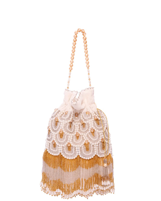 Sitarey Mixed Metal Potli Cult Store PK Bags