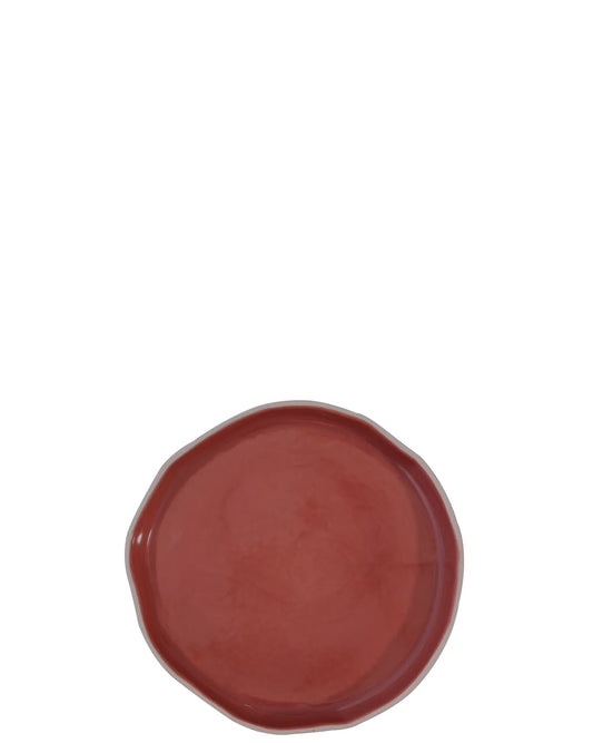 Soleil Pink Cafe Au Lait Plate Cult Store Pak Plates