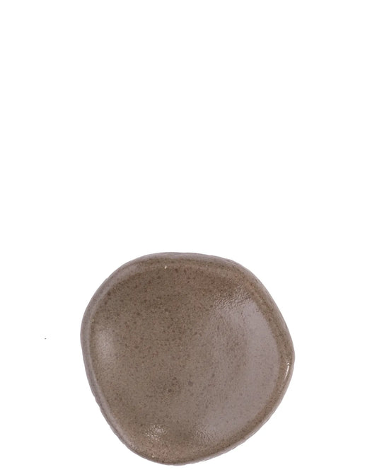 Soleil Sage with Brown Pebble Plate Cult Store Pk Plates