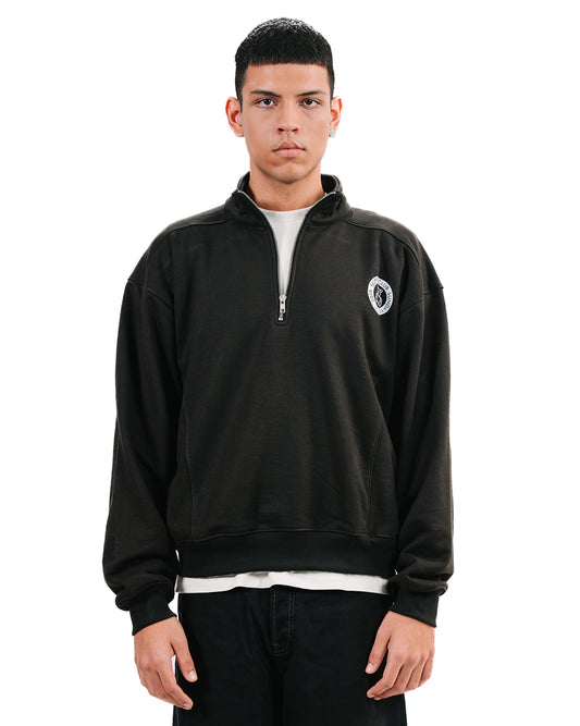 Supperclub Black SC Sundays Quarter Zip cult men women