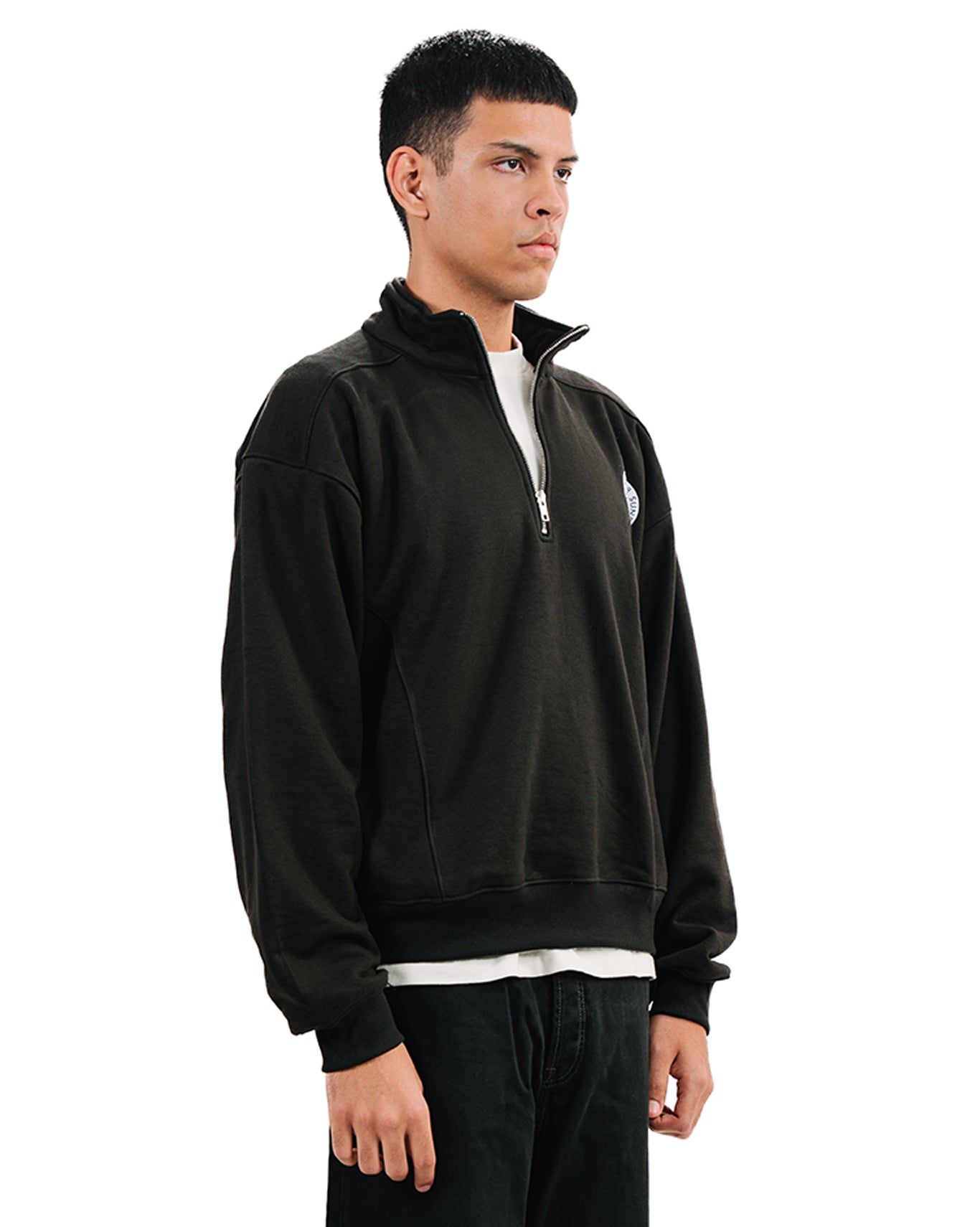 Supperclub Black SC Sundays Quarter Zip cult men women