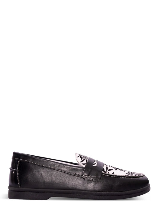 Tayraak Black Aeva Loafer Cult Store Karachi Shoes Men