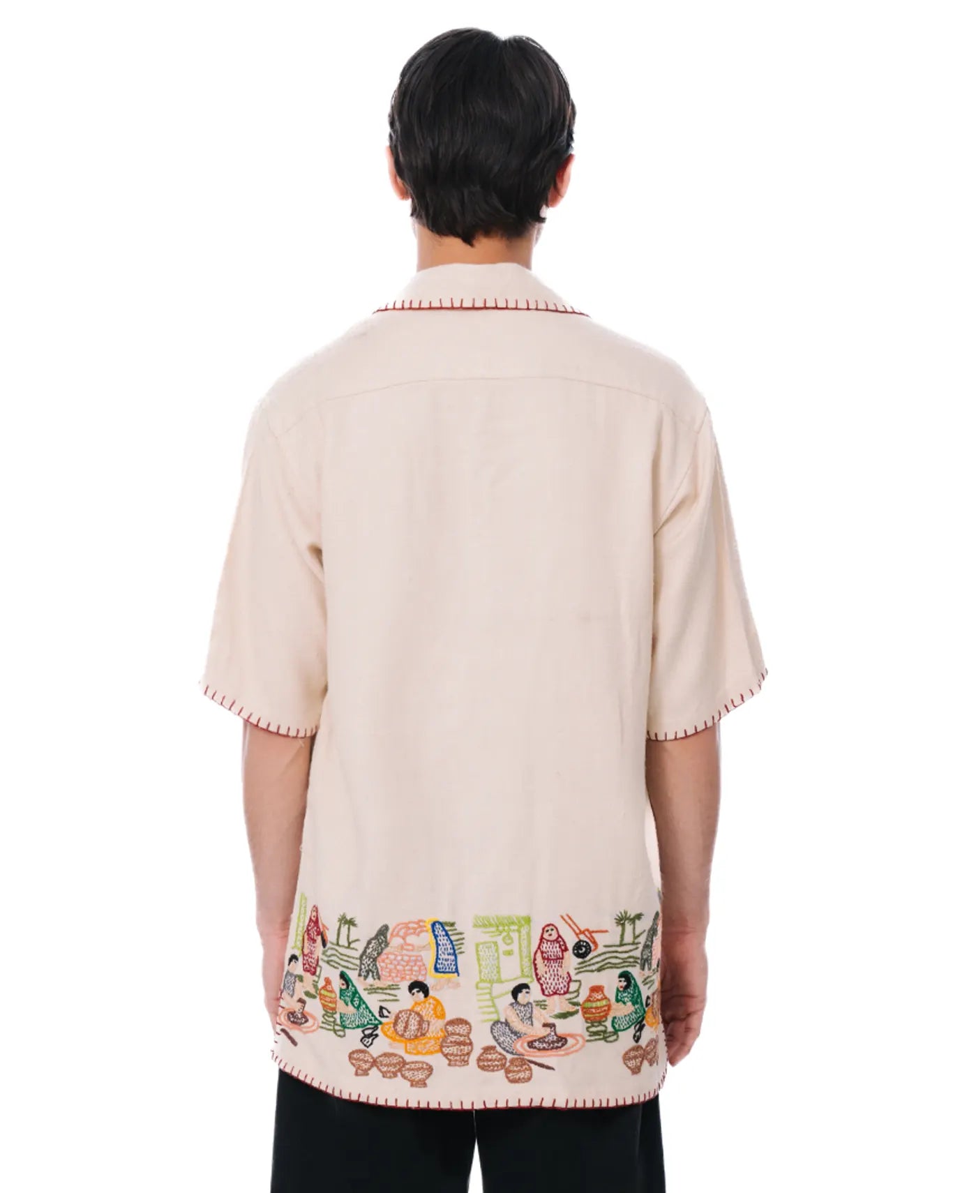 The Artisans Shirt in cream cult store karachi 3