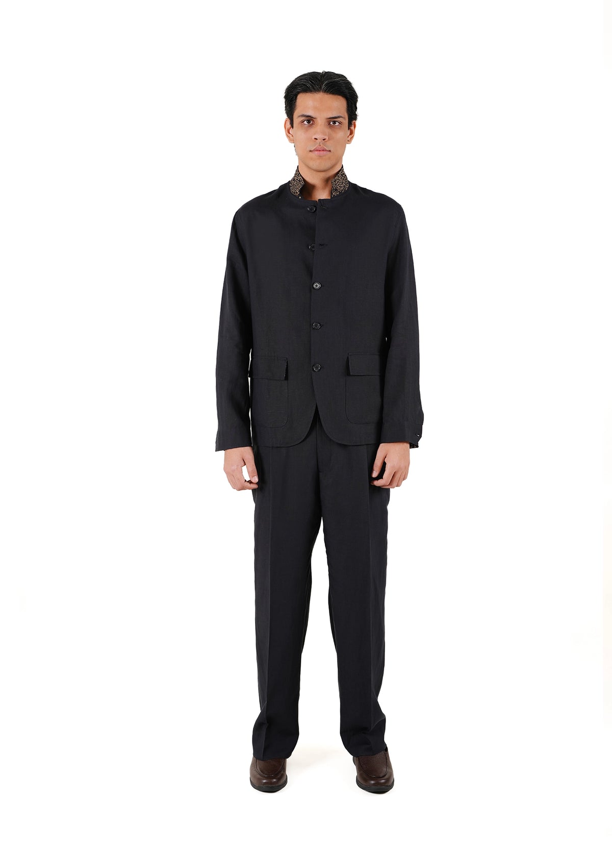 Osami Black Black Shadman Shirt Jacket - CULT - haider