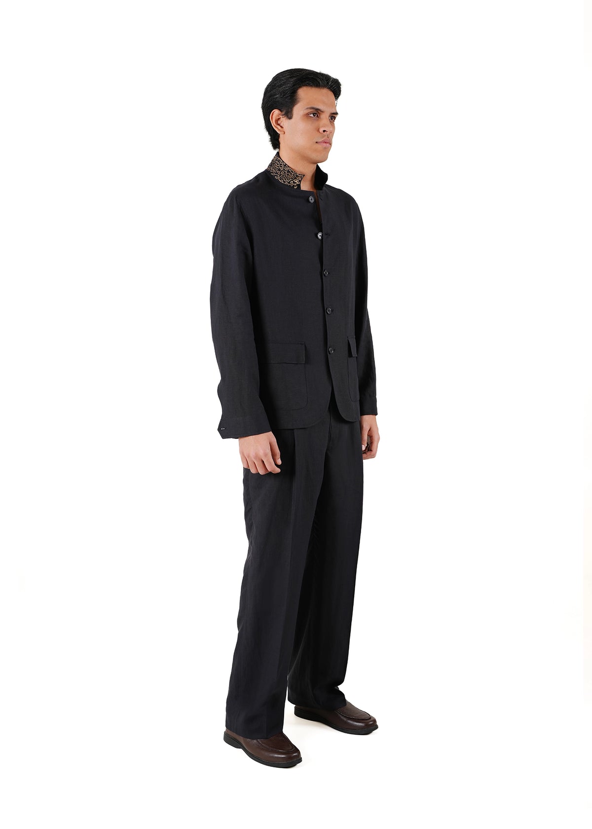 Osami Black Black Shadman Shirt Jacket - CULT